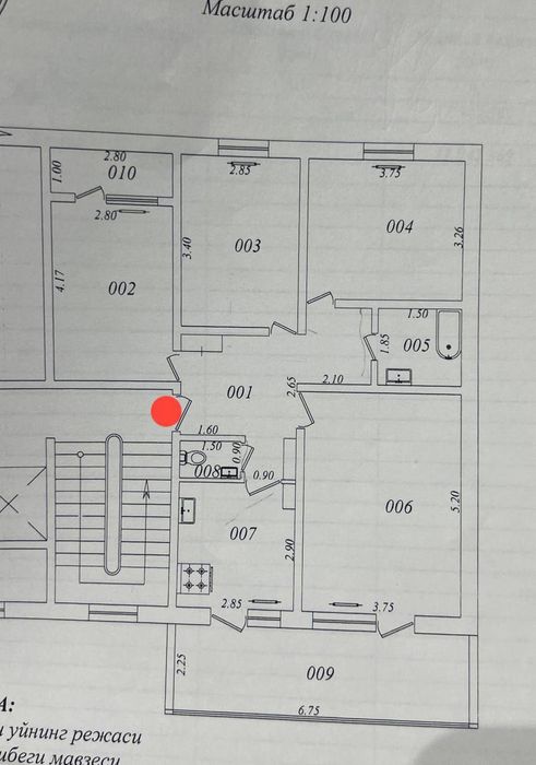 Продам свою 4-7-9 квартиру 100м2 массив Башлык рядом с Аэропортом мост