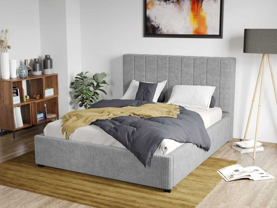 Pat Tapitat Adam Poso 55 cu somiera fixa 140/160/180x200