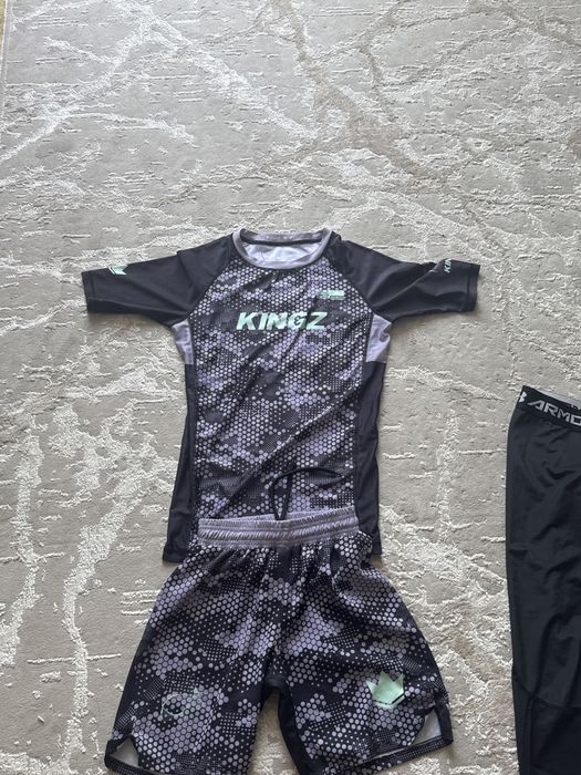 Kingz   рашгард + under armor лоссина