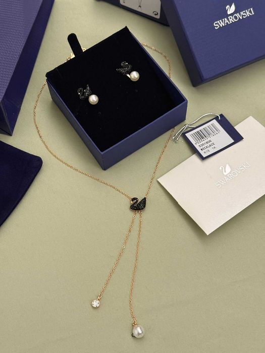 Set Swarovski Black Swan