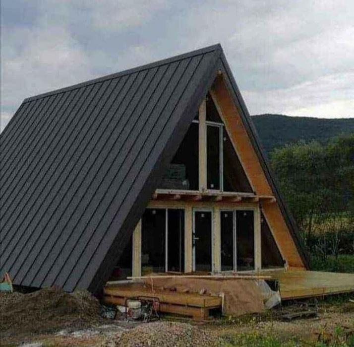 Casute modulare din strctura metalica