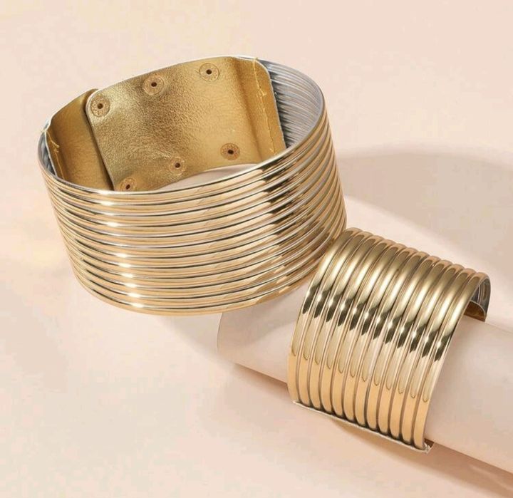 Комплект сет колие-чокър и гривна