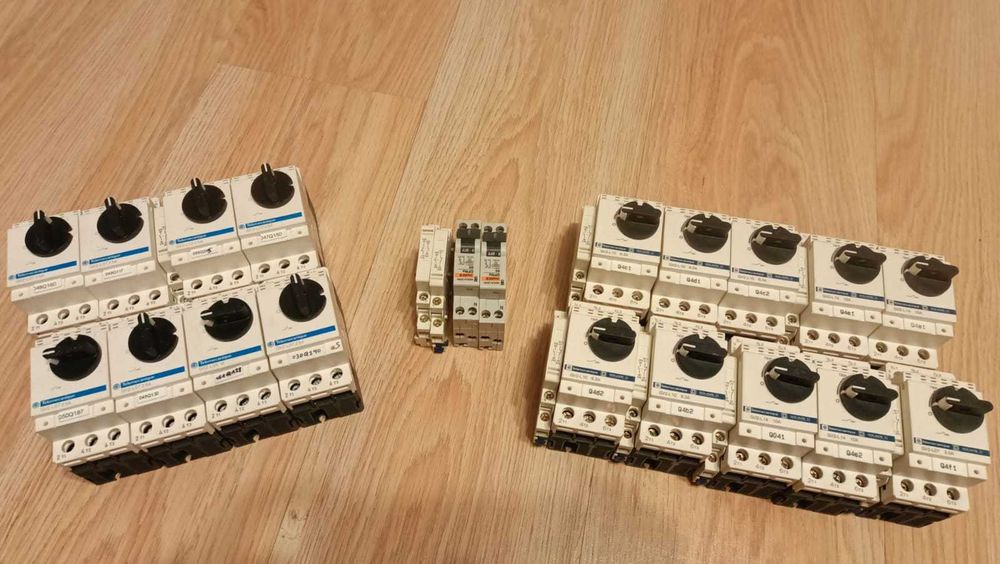 Lot 18 Disjunctoare Motor Telemecaniq Schneider GV2-L14 L10 L07 L05