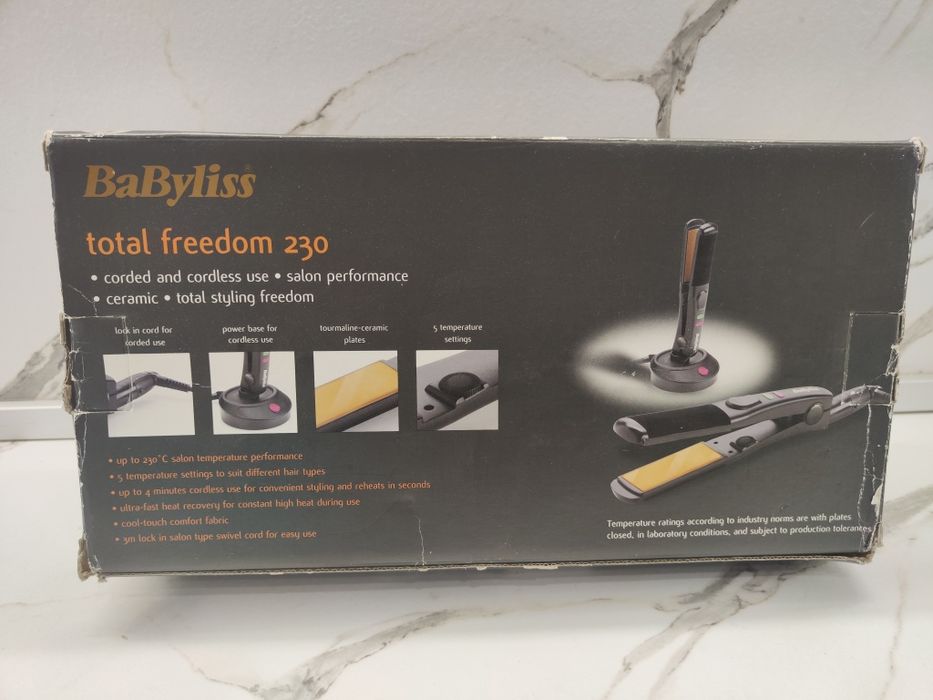 Преса за коса Babyliss total freedom 230