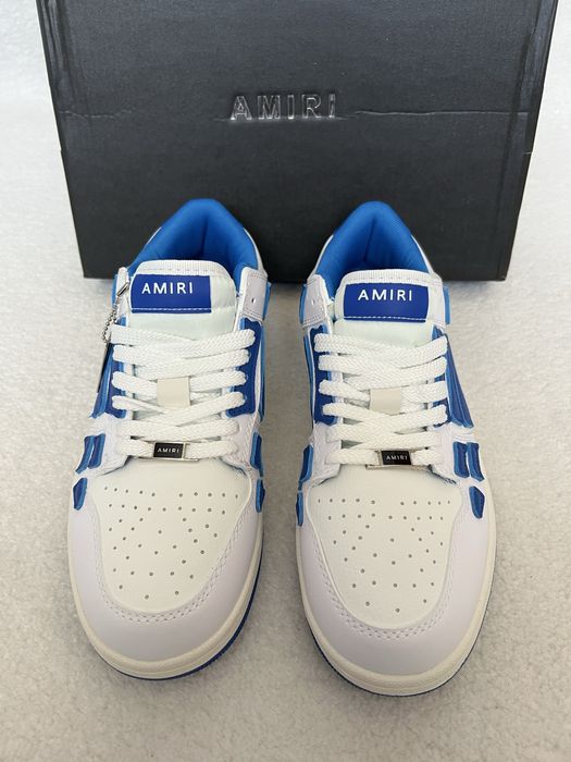 Amiri low skeleton Blue/ White 42