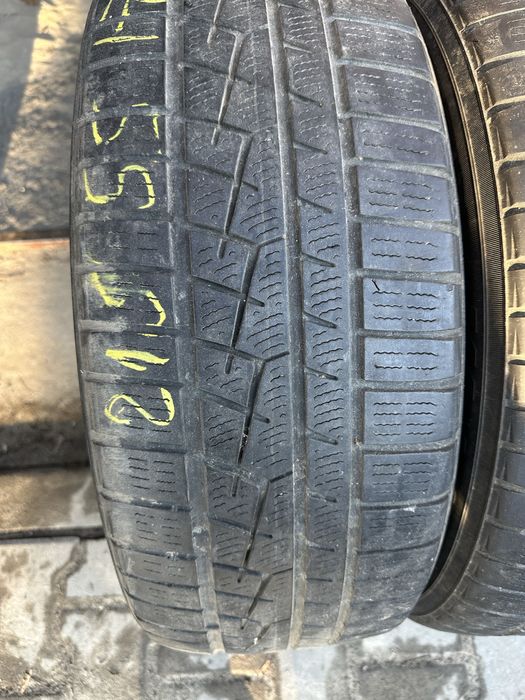 Cauciucuri iarna lWiter 215 55 17 6mm la 100 ron buc an 2019