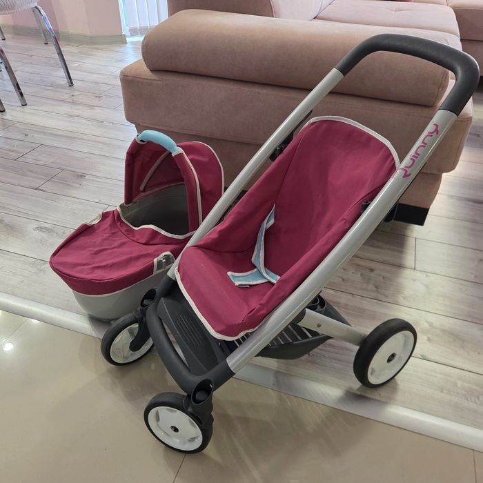 Smoby - Бебешка количка за кукли 3 в 1 Quinny Maxi Cosi