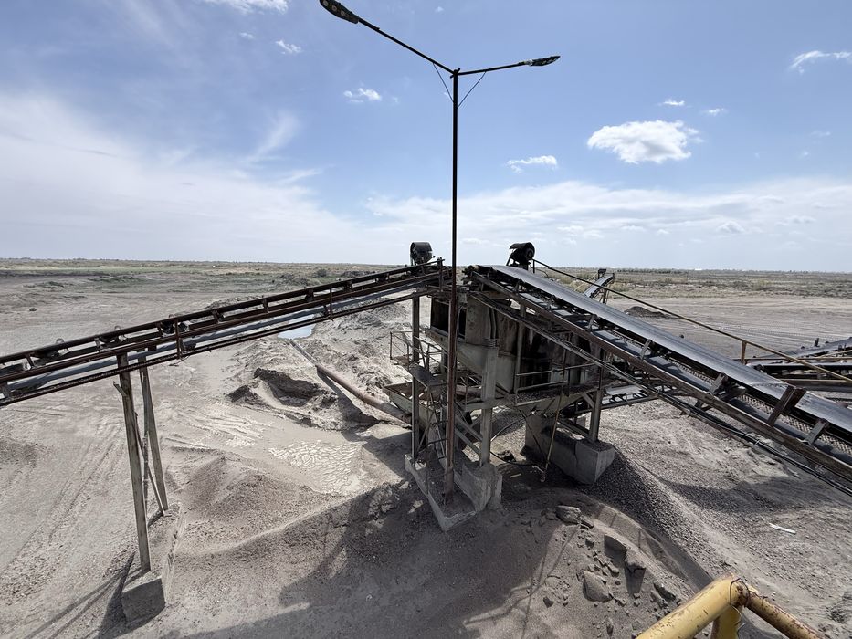 Шофирконда дробилка завод сотилади (шағал завод)