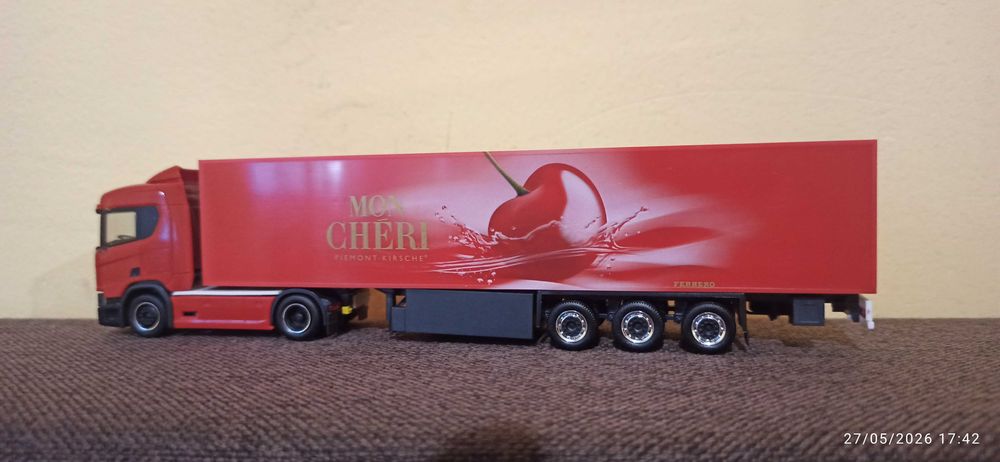 Scania R500 & Schmidt. Herpa 1/87