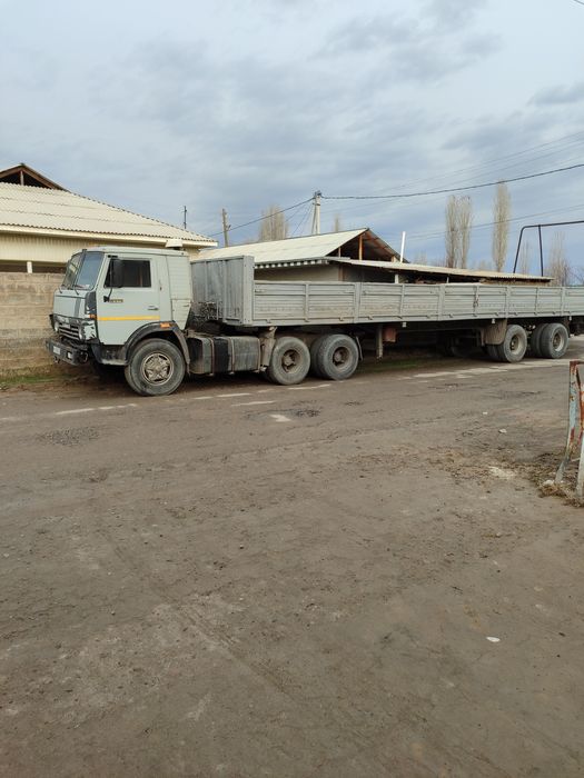 КАМАЗ с прицепом