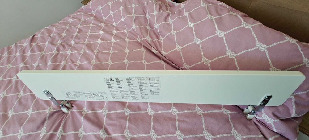 Bară de protecţie patut copil NATTAPA Ikea alb