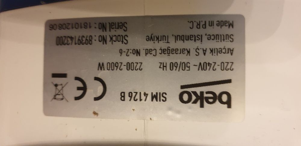 Fier de călcat Beko