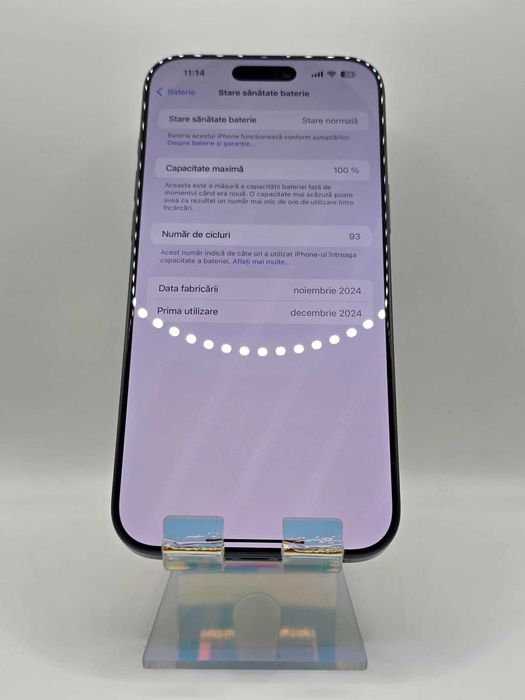 Iphone 16 Pro Max, MEM 256GB, RAM 8 GB, Amanet Doamna Ghica, Cod:92122