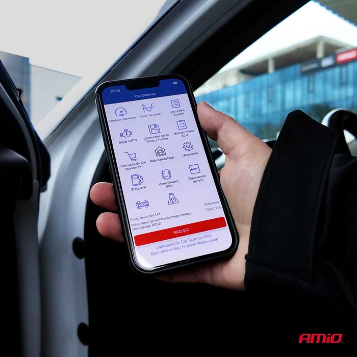 OBD2 Диагностичен Скенер AMiO BT Mini – Безжичен Автотестер