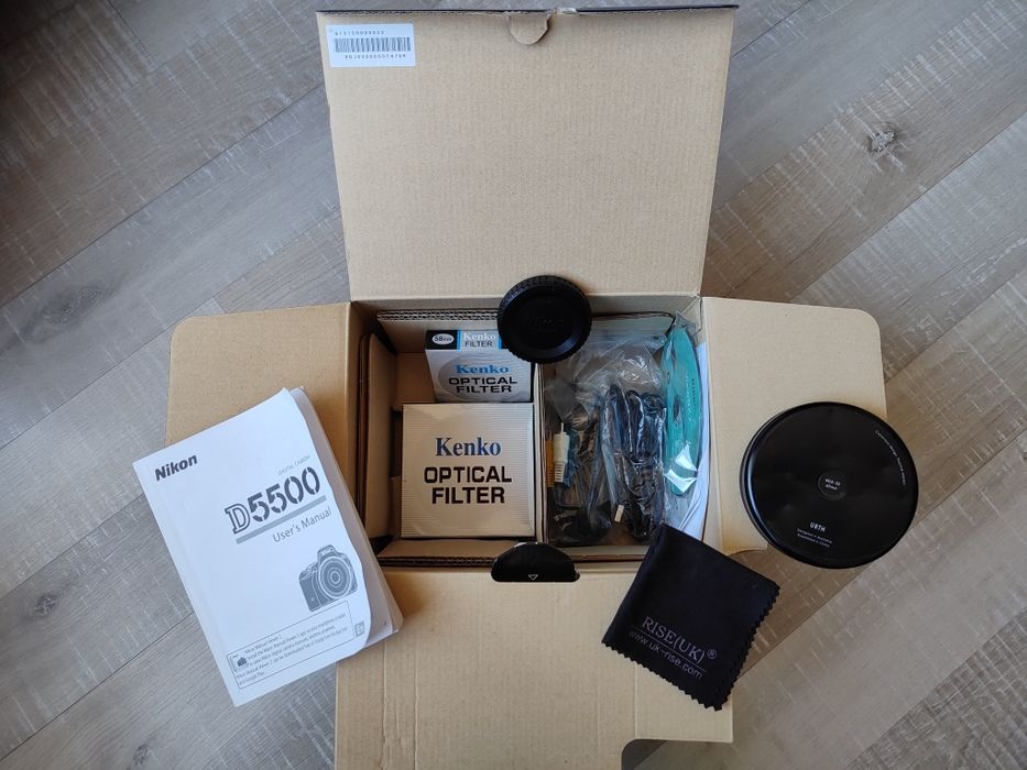 Фотоапарат Nikon D5500 + Nikkor 15-105 mm