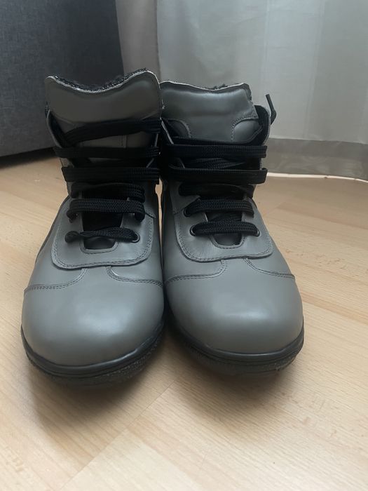 Ортопедични зимни обувки от естествена кожа