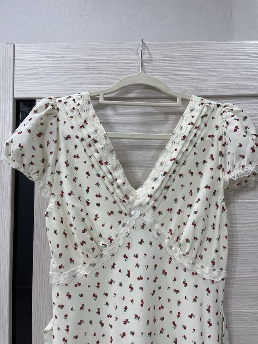 Летнее платье в цветочек