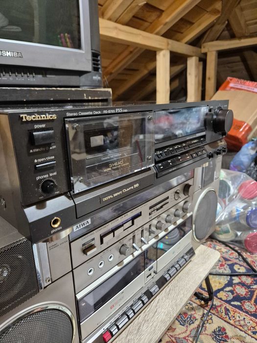 Aiwa ca w10 stereo radio cassette recorder