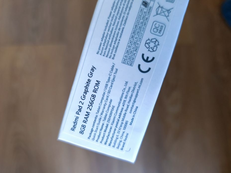 Таблет Redmi Pad 2, 256 GB/8 GB