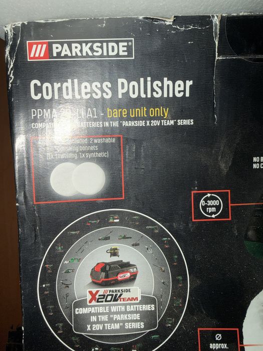 Masina polisat parkside