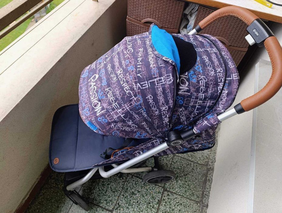 Детска лятна количка Cybex Eezy S Values for Life Trust blue 2019 синя