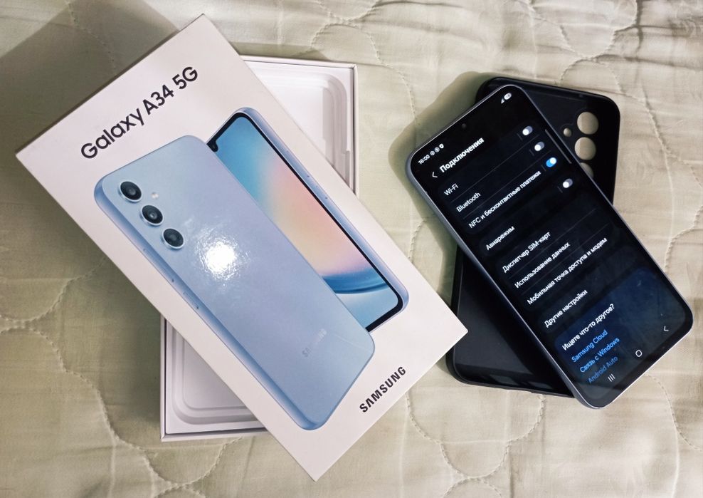 Samsung A34 5G 6/128gb + NFC