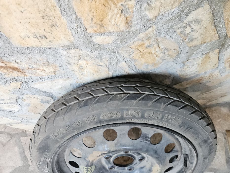 Резервна гума патерица за Bmw 3- 125 70 17
