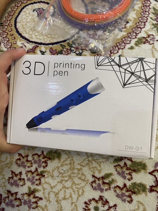 3D ручка все в комплекте