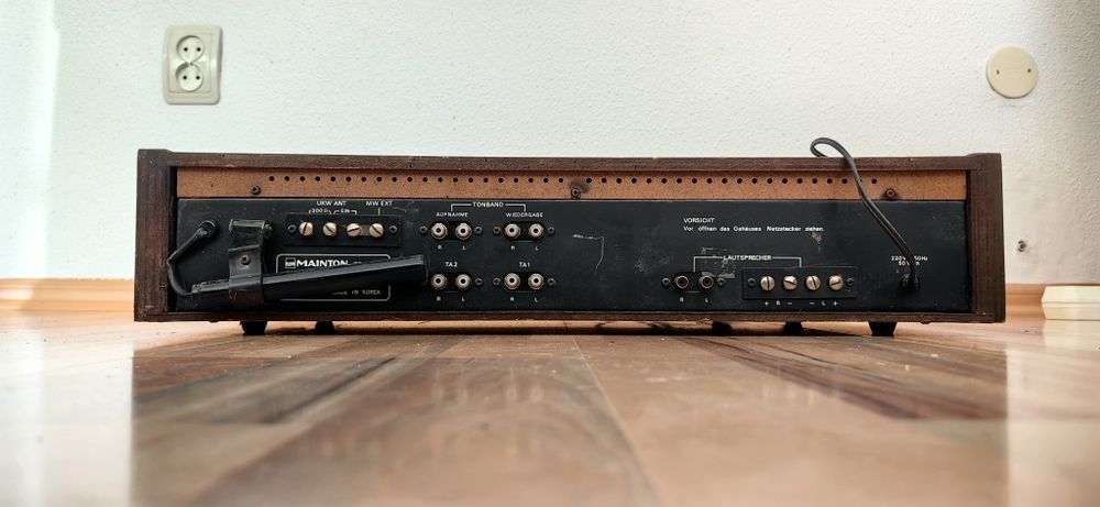 Radio Stereo Receiver Mainton SE-1700 retro vintage colectie anii 80
