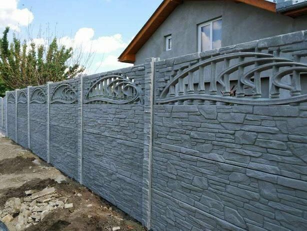 Gard din sipca metalica, fier forjat, tabla, BCA, plasă, jaluzele