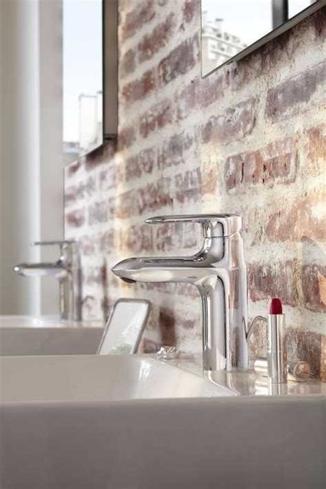 Смесител за мивка хром с изпразнител – Jacob Delafon Kumin E98827-CP