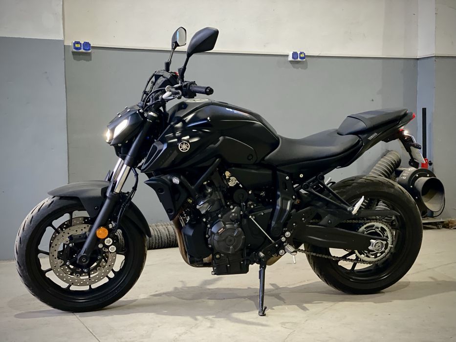 Yamaha MT07 2023 BLACK limitata A2 35 kw