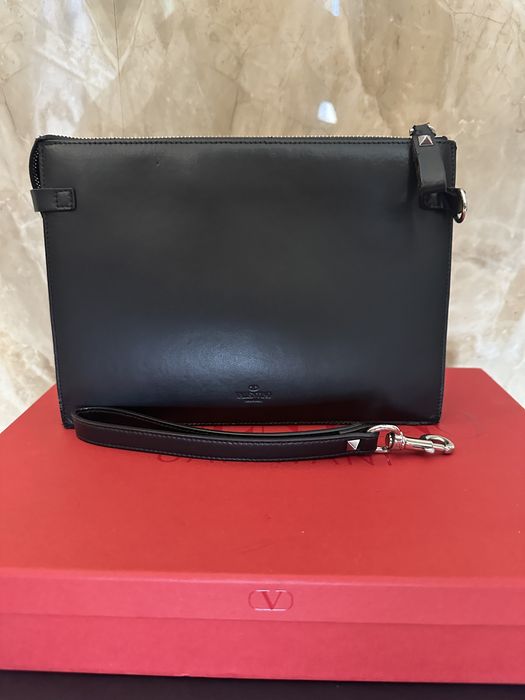 VLTN Calfskin Pouch