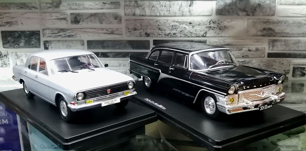 Модель ГАЗ 24-10 в 24ом масштабе...и др.