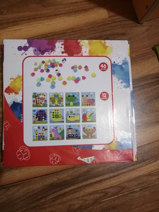 Puzzle colorat in cutie originală