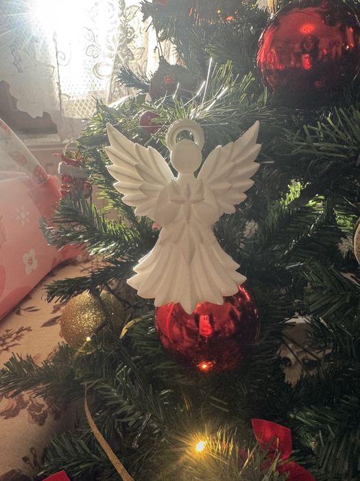 Ангелче коледна играчка за елха