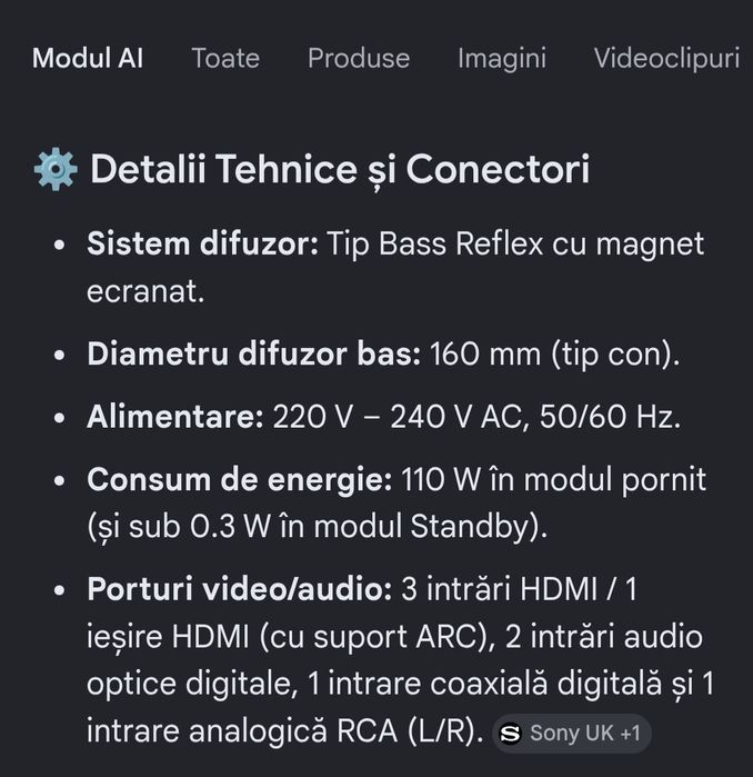 Sistem Sony Dav 5.1