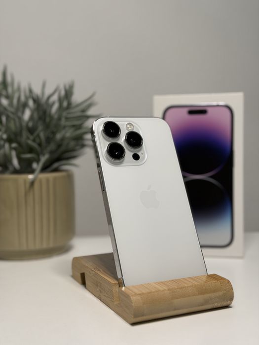 iPhone 14 Pro Alb, 128 GB excelent 10 din 10 ca nou, + cutie | 87% bat