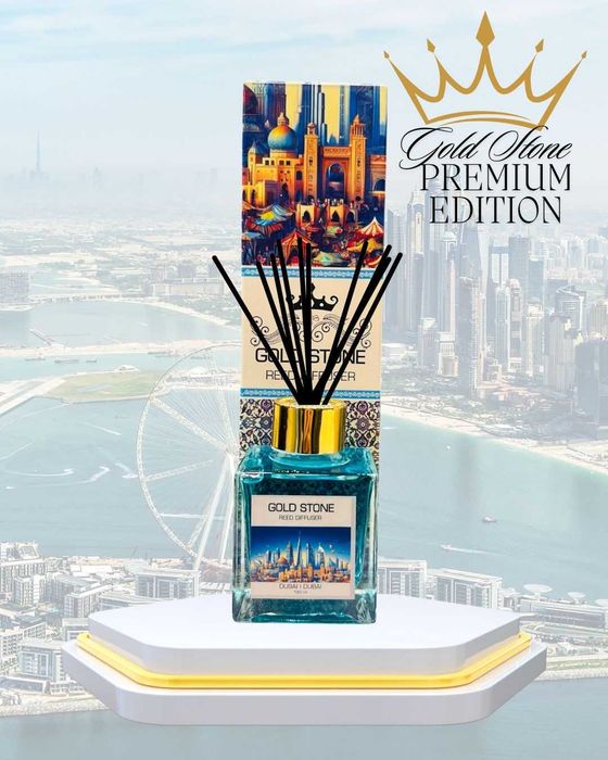 Ароматизатори за дома - Gold Stone - Premium Reed Diffuser