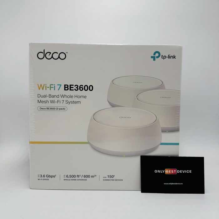 Sistem Mesh Tp-Link Deco Wi-Fi 7 BE3600