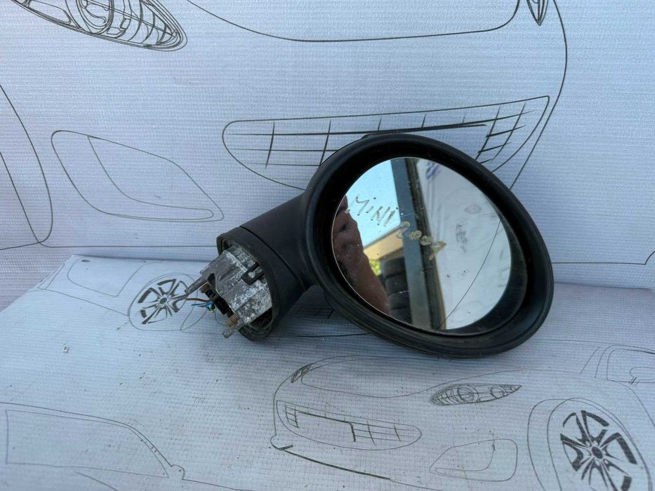 Oglindă Retrovizoare Dreaptă Electrică 5 Pini Mini One / Cooper R55 / R56 / R57 / R58 / R59 51162755638 / 2755638 2009 / [2005-2014] / (5B2)
