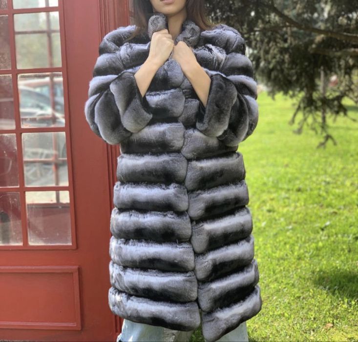 Шиншилловая шуба