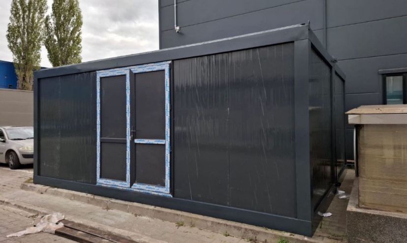 Container containere Vitrina magazin fast food showrrom