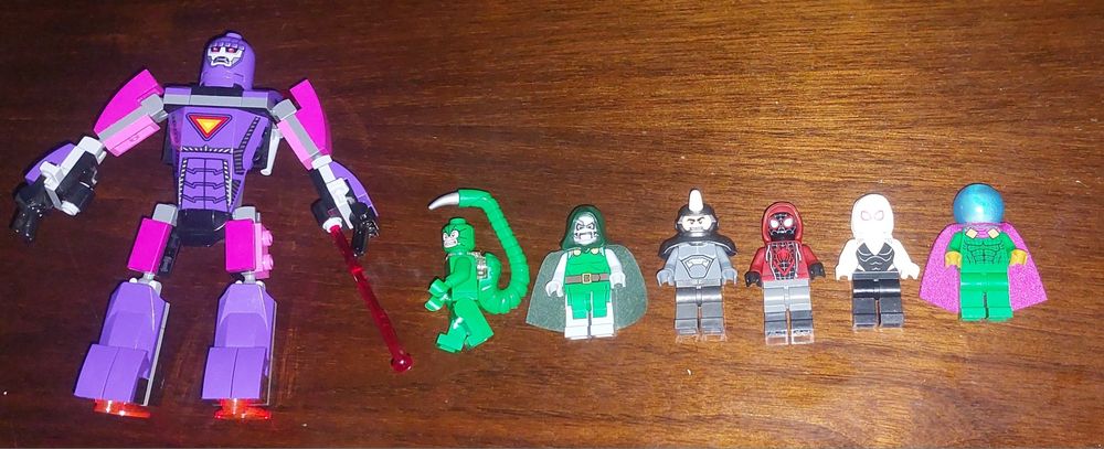 Lego marvel minifigures