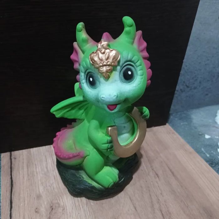 Копилки драконы из гипса