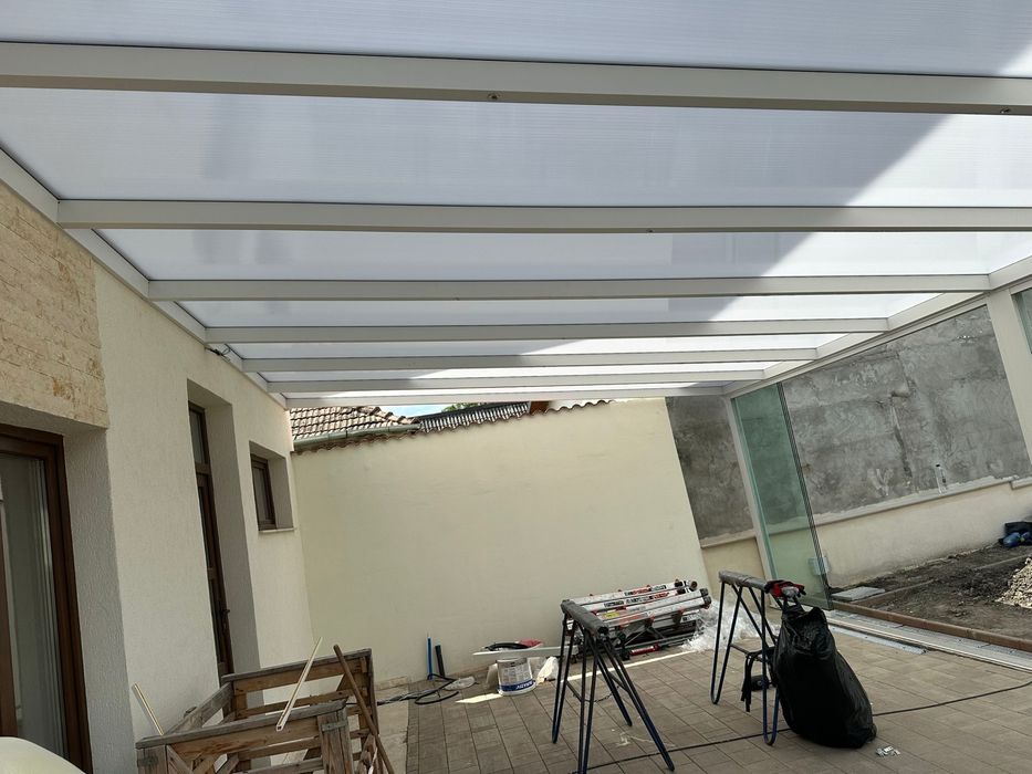 Vand terasa aluminiu