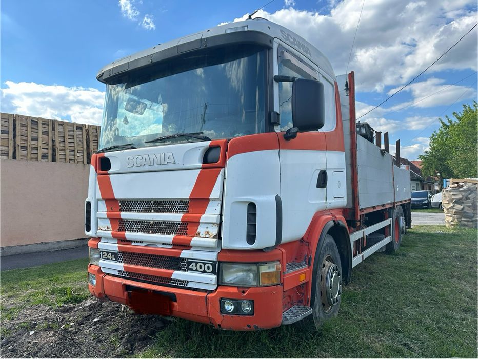 Vand Scania cu macara manipulatoare, foarte putin folosit!!