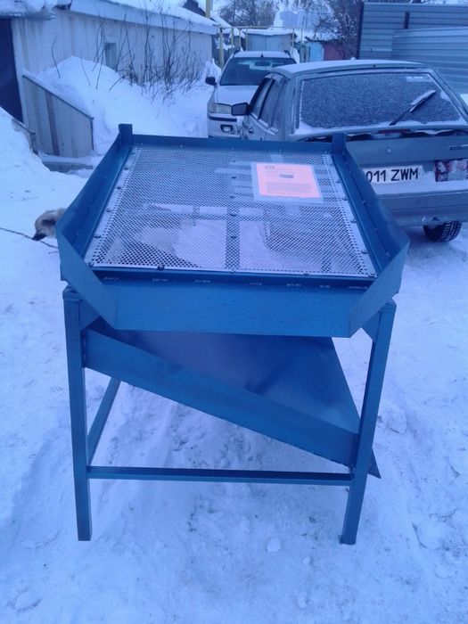 Вибростол для производства брусчатки