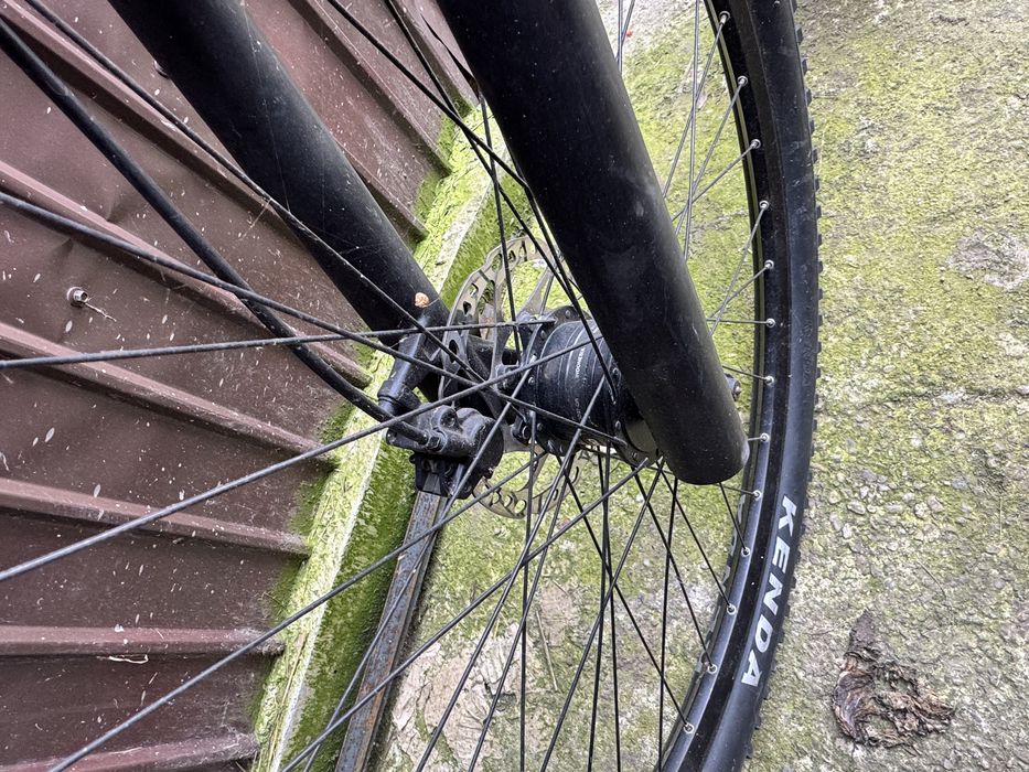 Bicicleta frane pe disc