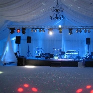 Dj, efecte lumini ,Gheata carbonica  la evenimente.